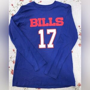 Blue Long Sleeve shirt; “Josh Allen”